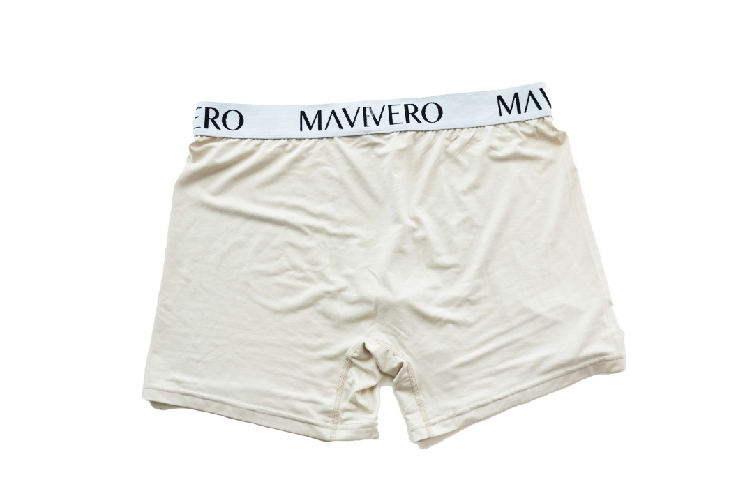 Mavero V2 bamboo viscose boxers beige