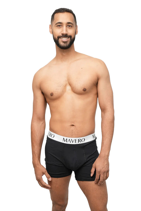 Mavero V2 bamboo viscose boxers black